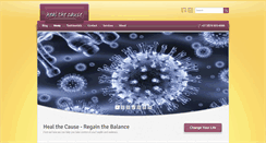 Desktop Screenshot of heal-the-cause.com