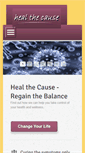 Mobile Screenshot of heal-the-cause.com